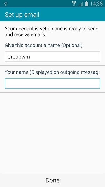 Press the field below 