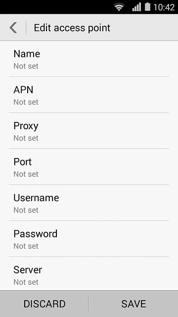 Press APN.Key in live.vodafone.com