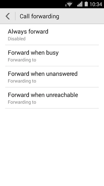 Forward when busy