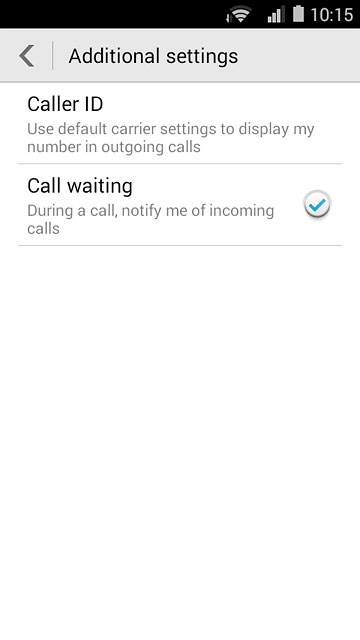Press Caller ID.