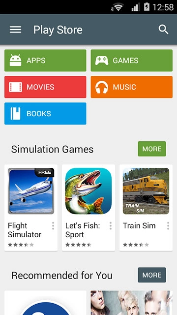 To search by category:Press APPS or GAMES.