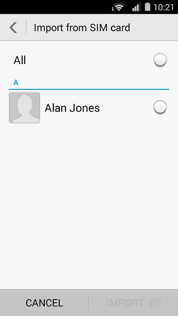 Press All.