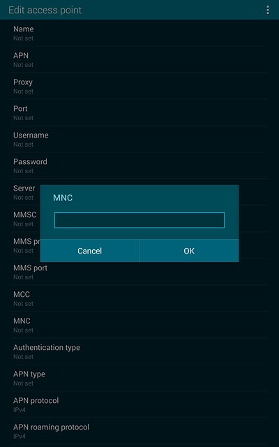 Key in 03 and press OK.