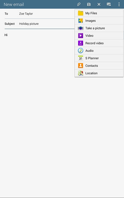Press My Files.Go to the required folder.