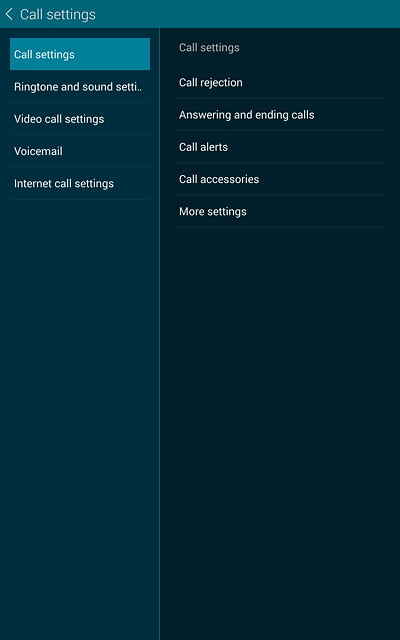 Press More settings.