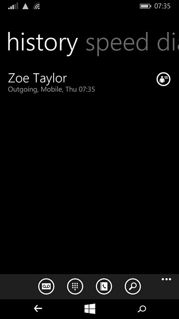 Press the required number.