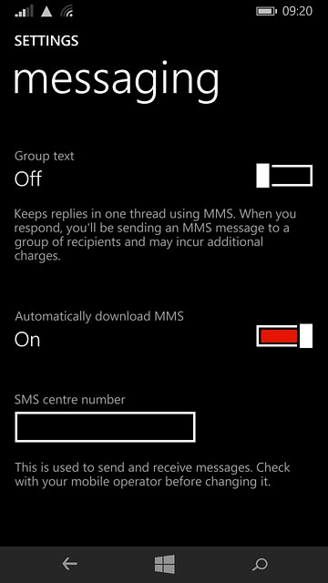 Press the field below 
