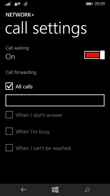 Press the home icon to return to the home screen.