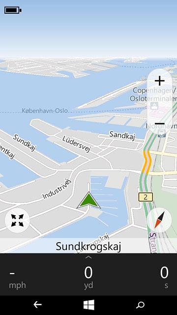 Press the home icon to return to the home screen.