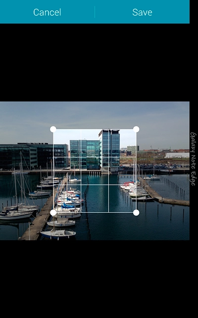 Drag the frame to the required position to select the required detail.