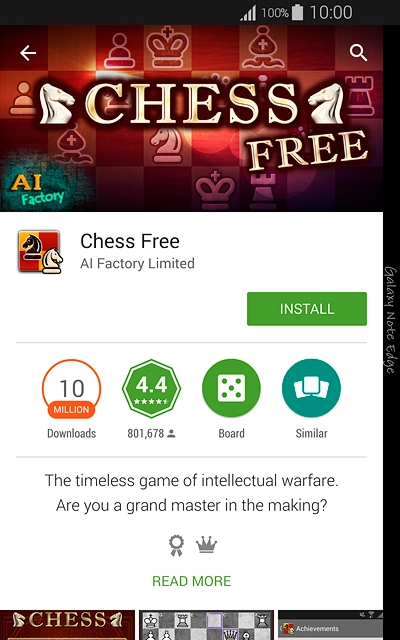 To install a free app:Press INSTALL.