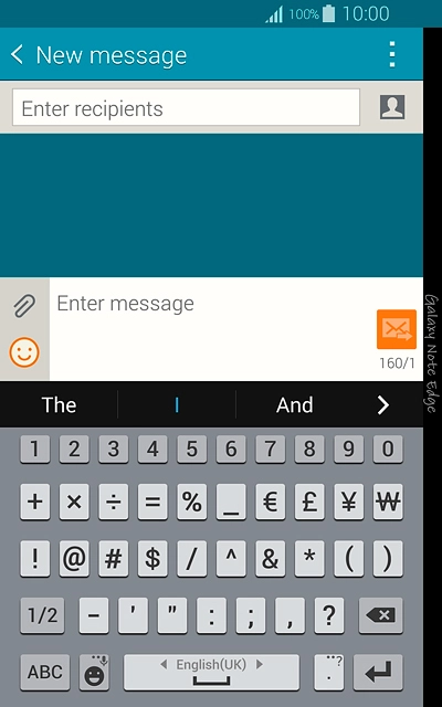 Press the required numbers or the required symbols.