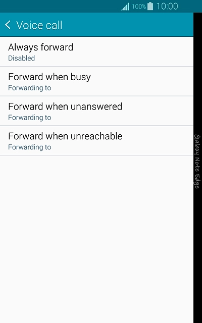 Forward when busy