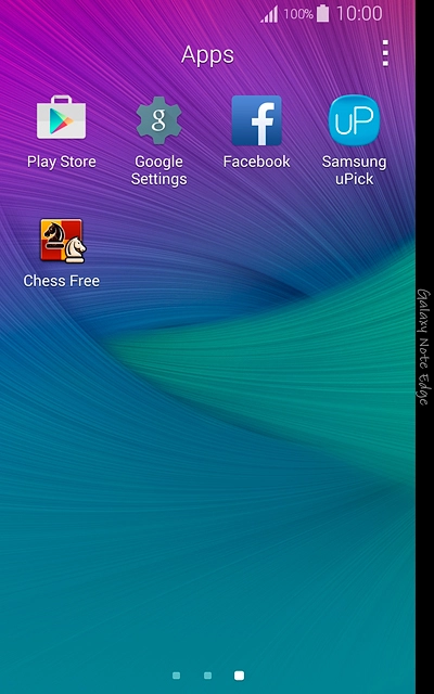 Press the app you've just installed.Follow the instructions on the display to use the app.