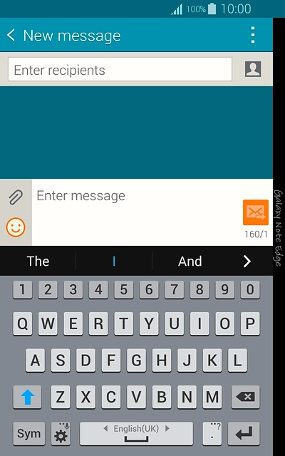 Press and hold the field to the left of space until a pop-up menu is displayed.