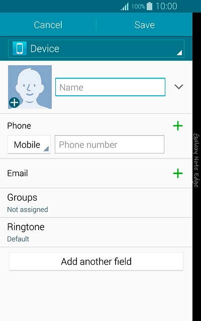 Press the drop down list above 