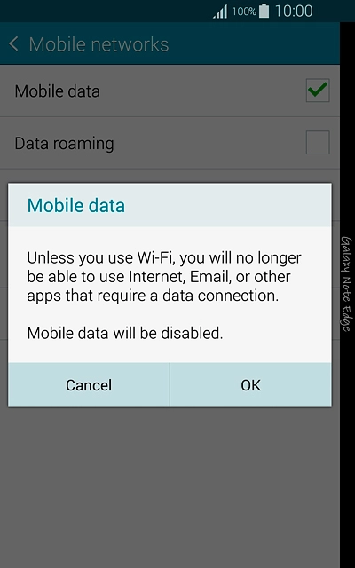 If you turn off the function:Press OK.