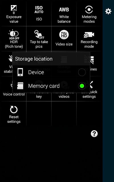 Press Device or Memory card.
