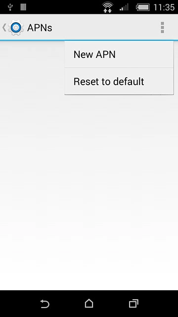 Press New APN.