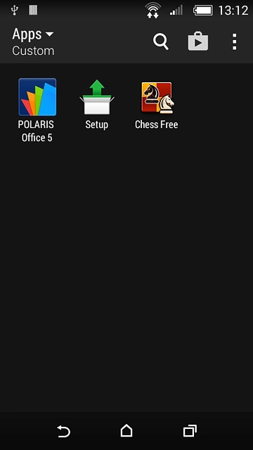 Press the app you've just installed.Follow the instructions on the display to use the app.