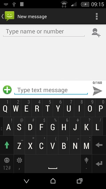 You can select a number of settings when keying in text.The following steps show you how to change writing language, turn on word suggestion and write text.The following steps require that you're writing text and that the keypad is visible.