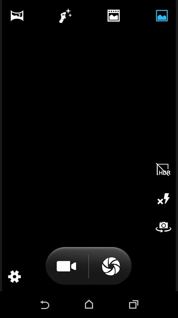 Press the home icon to return to the home screen.