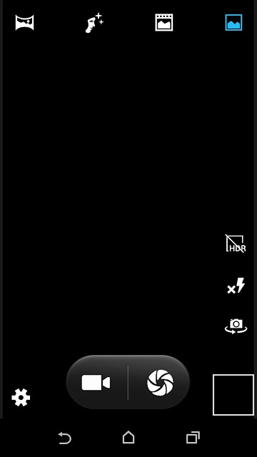 Press the home icon to return to the home screen.