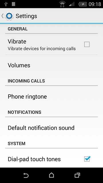 Press Phone ringtone.
