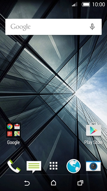 Press the phone icon.