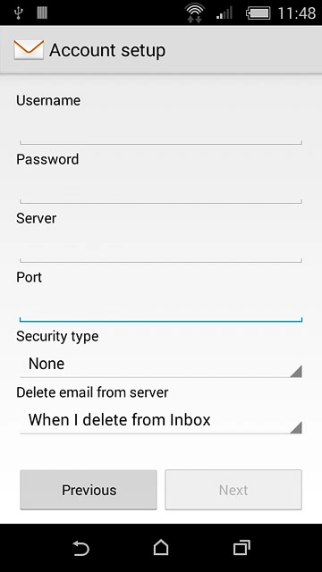 Press the drop down list below 