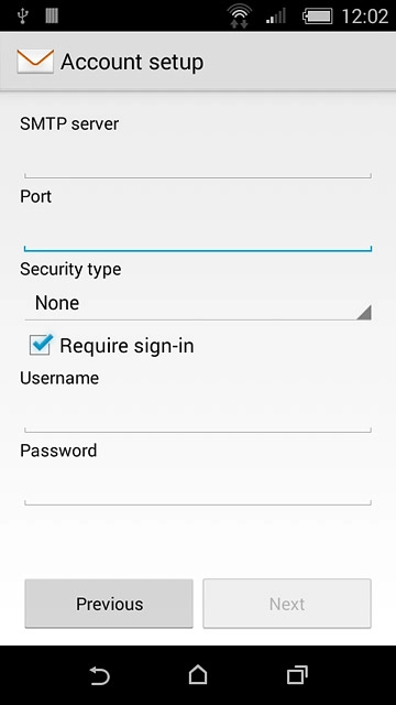 Press the drop down list below 