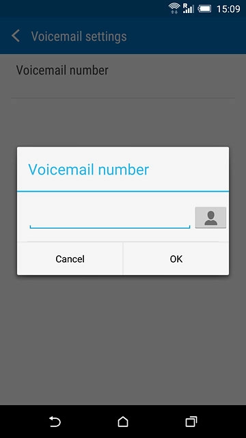 Key in +61414121121 and press OK.