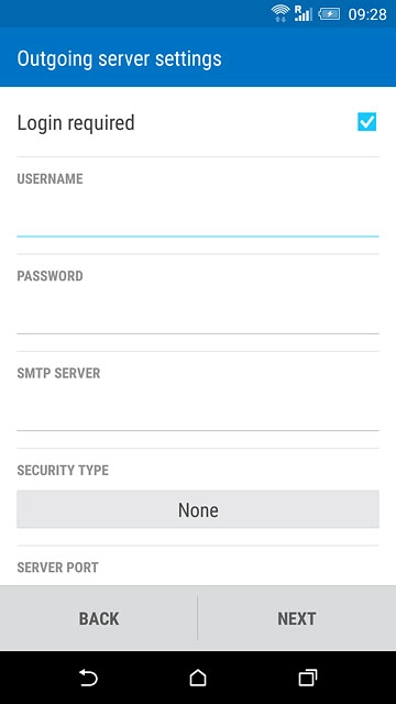 Press Login required to turn the function on or off.