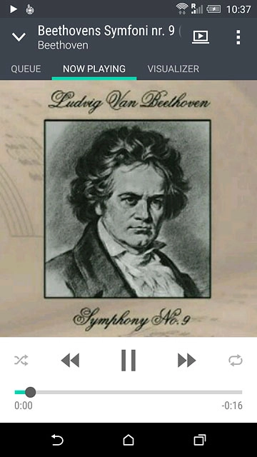 To go to the next audio file:Press arrow right.