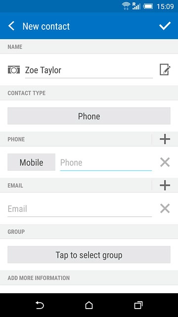 Press Phone and key in the required phone number.