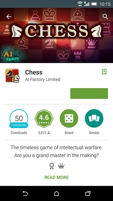 To buy an app:Press the price.