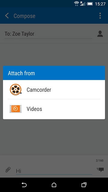 Press Videos.Go to the required folder.