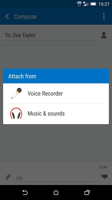 Press Music & sounds.