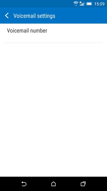 Press the home icon to return to the home screen.