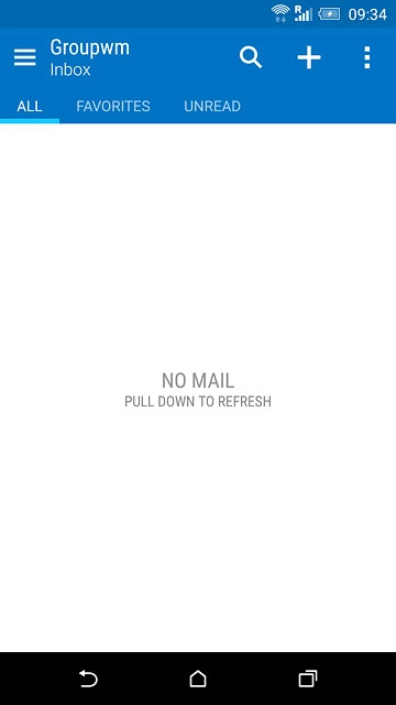 Press the home icon to return to the home screen.