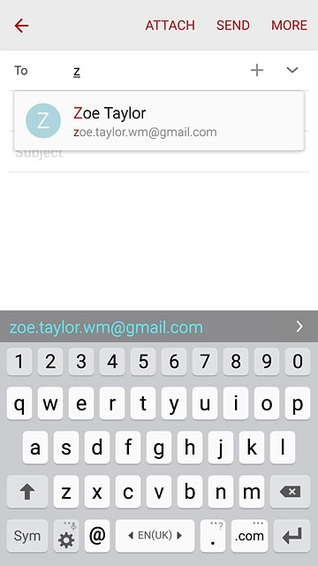 Key in the first letters of the required contact.Matching contacts are displayed.Press the required contact.Repeat the procedure to add more recipients.