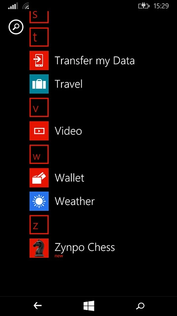 Slide your finger left on the display to open the main menu.Press the app you've just installed.Follow the instructions on the display to use the app.