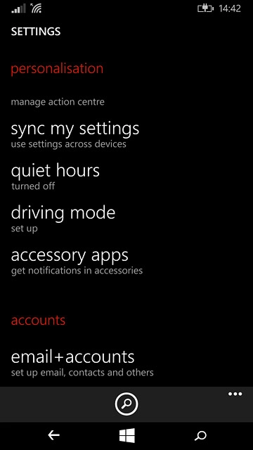 Press email+accounts.