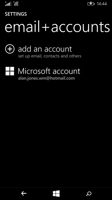 Press the home icon to return to the home screen.