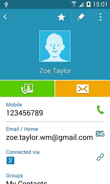 Press the required number.