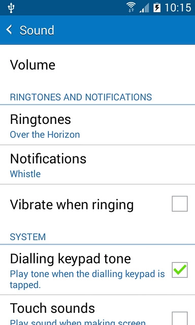 Press Ringtones.