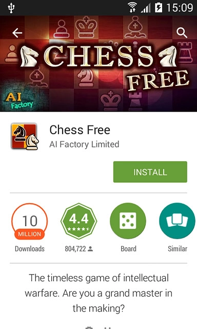 To install a free app:Press INSTALL.