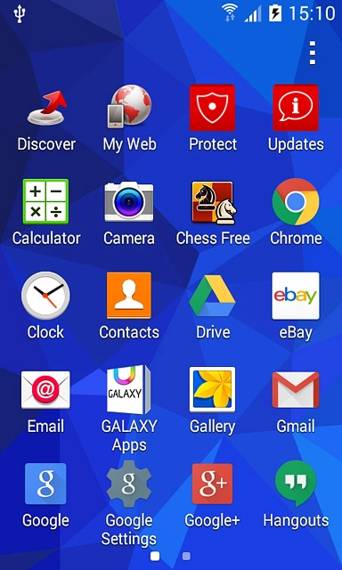 Press the app you've just installed.Follow the instructions on the display to use the app.