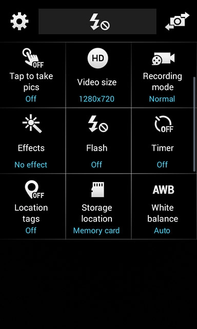 Press Location tags to turn the function on or off.