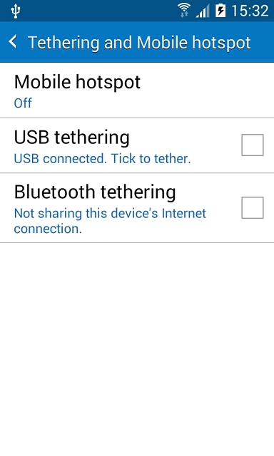 Press Mobile hotspot.